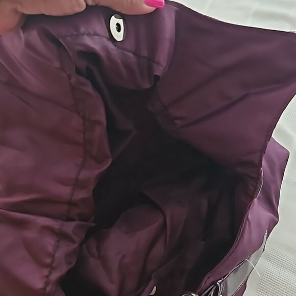 Calvin Klein Shoulder Bag Purple 12"×18" - Picture 6 of 16